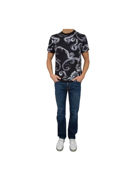 Koszulka Versace Jeans Couture czarna