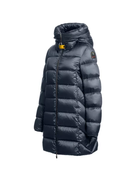 Palton Parajumpers cu glugă albastru