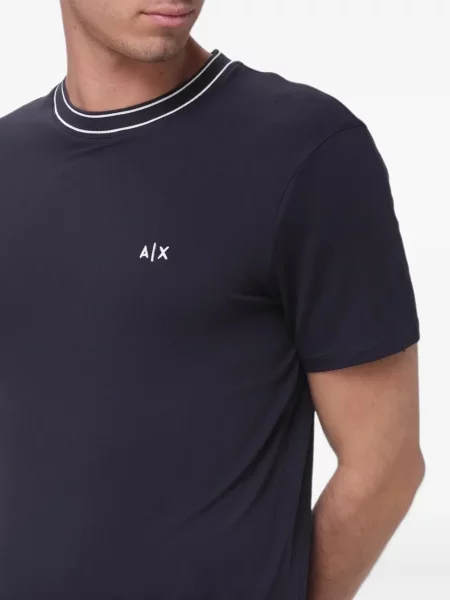 Μπλούζα Armani Exchange με σχέδιο μπλε
