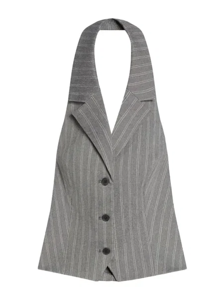 Bershka Telovnik kamen bela