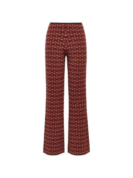 Pantaloni Maliparmi tricotate roșu
