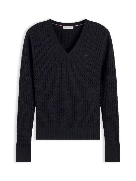 TOMMY HILFIGER Pulover metalic gri