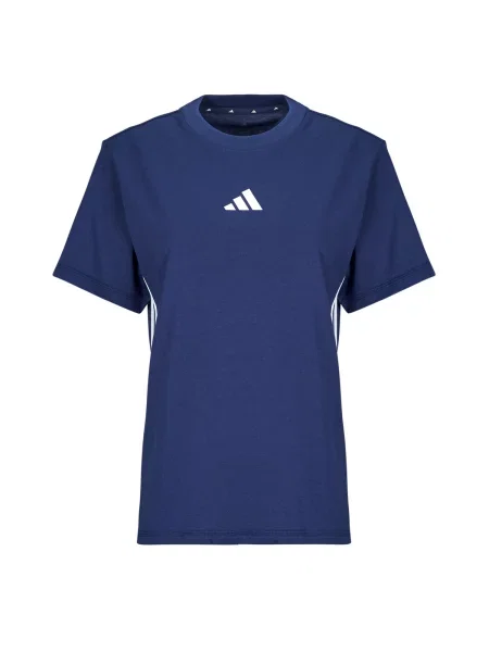 Prugasta majica Adidas plava