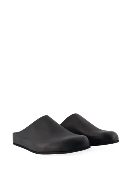 Papuci tip mules Common Projects din piele negru