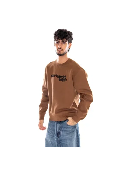 Bluza Carhartt Wip brązowa