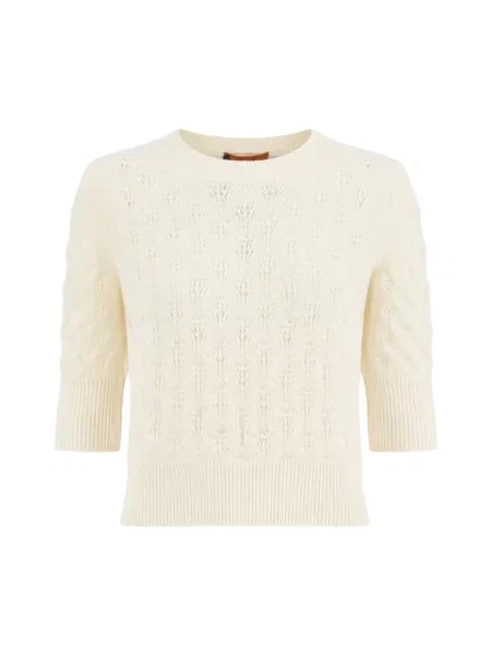 Sweter Ermanno Scervino beżowy