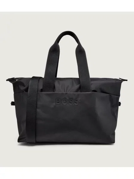 BOSS BLACK Geantă sport Catch NW negru