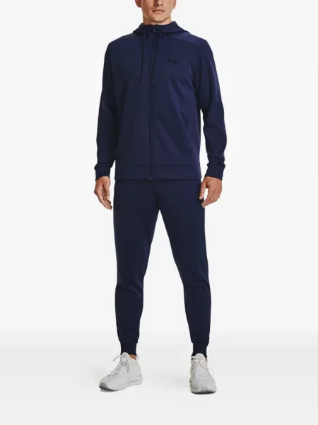 Hanorac cu glugă Under Armour cu cordon albastru