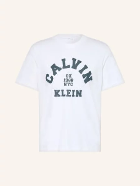 Calvin Klein Jeans Koszulka weiss biała