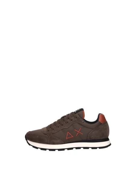 Sneakersy Sun68 brązowe