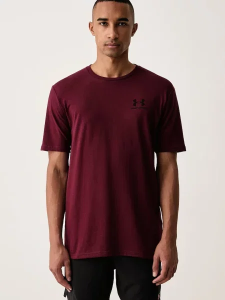 Under Armour tričko pánske s bavlnou SPORTSTYLE LEFT CHEST