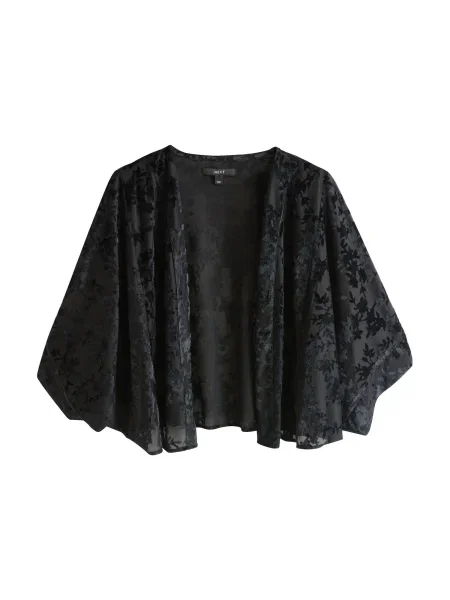 Next Geacă tricotată negru