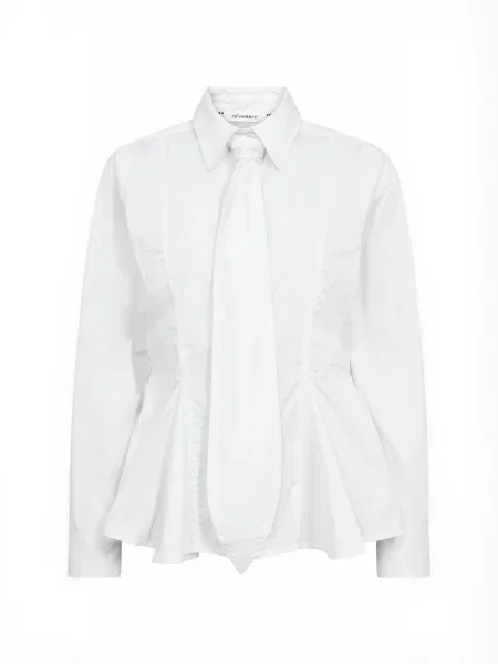 Co'couture Tricou PoppyCC alb