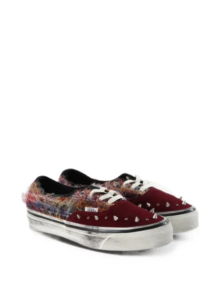 Sneakerși Vans zdrențuiți roșu