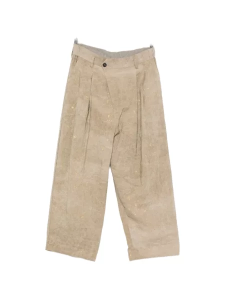 Pantaloni Ziggy Chen verde