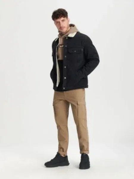 Sinsay Džínová bunda černá