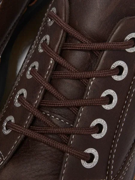 Шкіряні туфлі Dr. Martens Buzz 5i на платформі коричневий