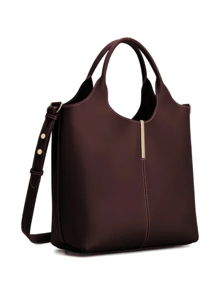Geanta de piele Tod's din piele maro