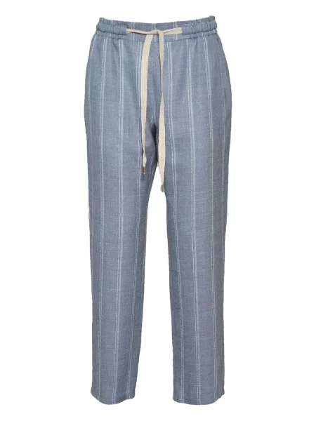 Pantaloni Barba cu dungi albastru