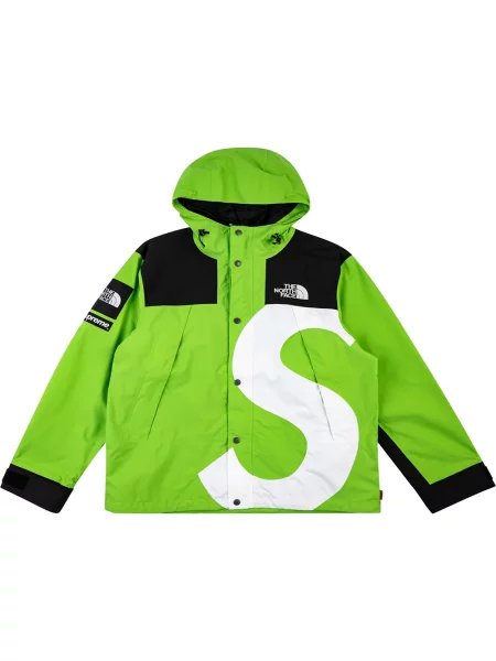 Geacă Supreme cu autograf verde