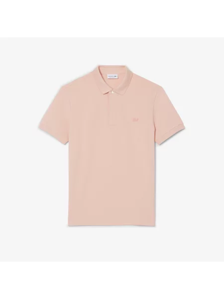 Lacoste Koszulka Polo Paryż Regular Fit różowa