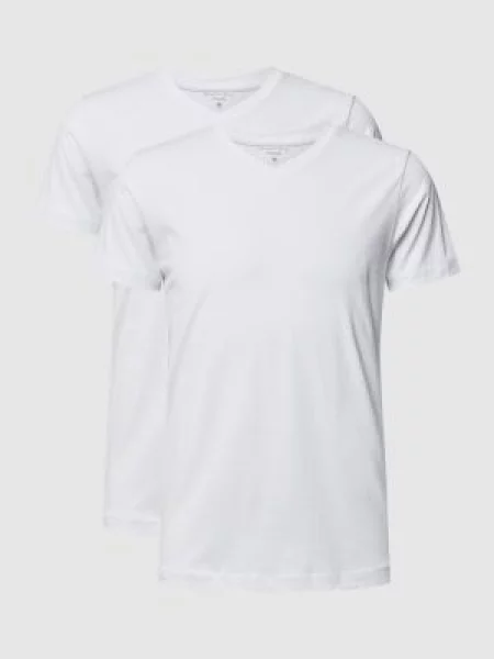 T-shirt w zestawie 2 szt. Christian Berg Men biała