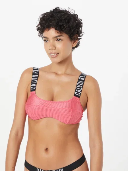 Calvin Klein Swimwear Bikini felső INTENSE POWER rózsaszín