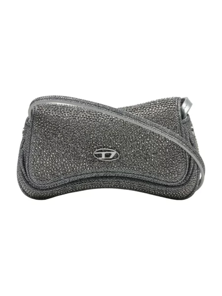 Torebka crossbody Diesel szara