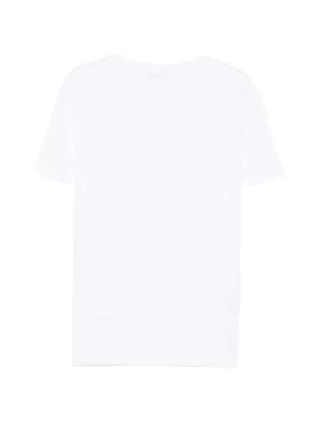 Tricou Dondup cu decolteu rotund alb