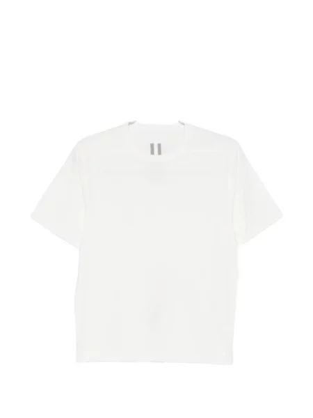 Tricou Rick Owens cu decolteu rotund scurt alb