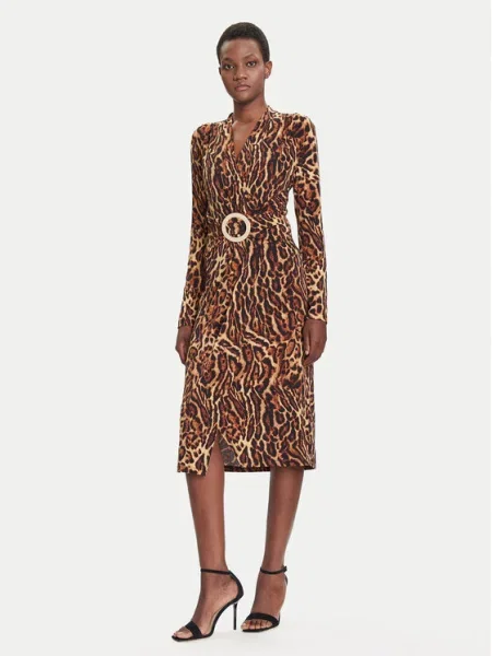 Joseph Ribkoff Rochie cocktail maro