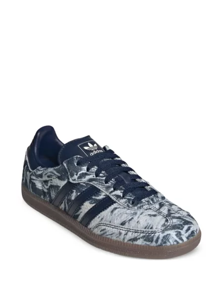 Dugo loaferice Adidas od brušene kože siva