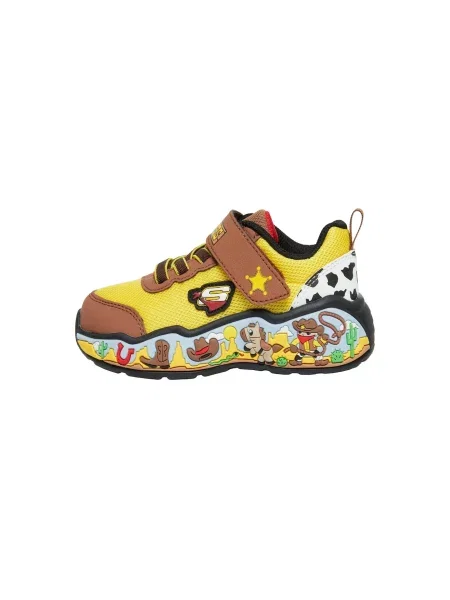 Sneakersy Skechers Play Scene Farebná žltá