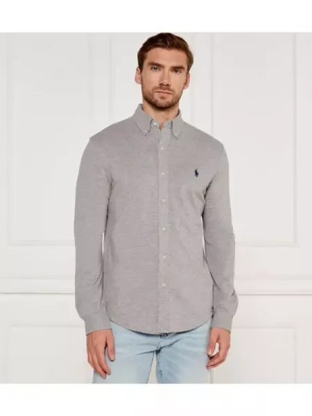 POLO RALPH LAUREN cămașă gri