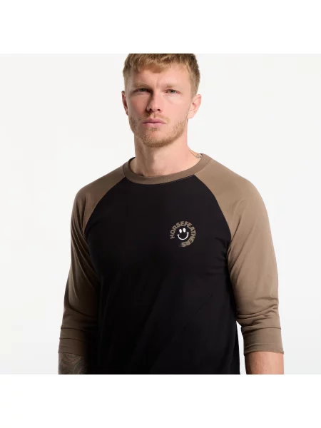 Тениска Horsefeathers Mocker Raglan T-Shirt Fossil XL