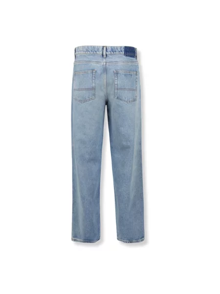 Jeansy straight leg Golden Goose niebieskie