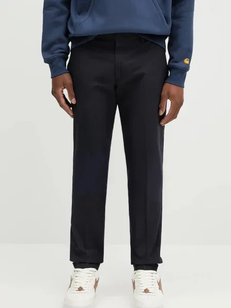 Paul Smith pantaloni de bleumarin cu fason chinos