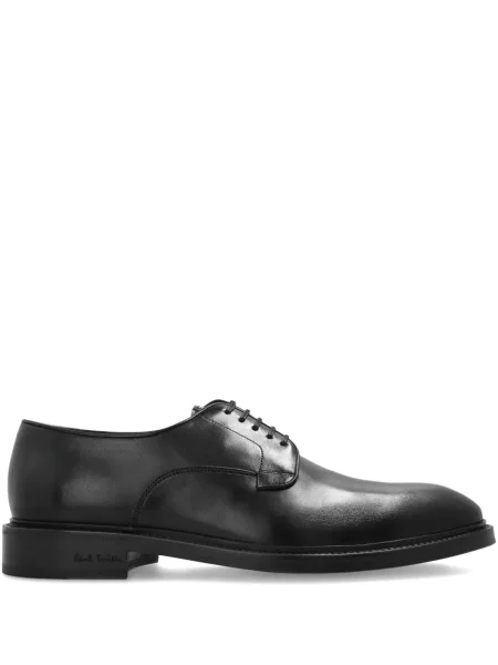 Pantofi Paul Smith cu șireturi din dantelă negru