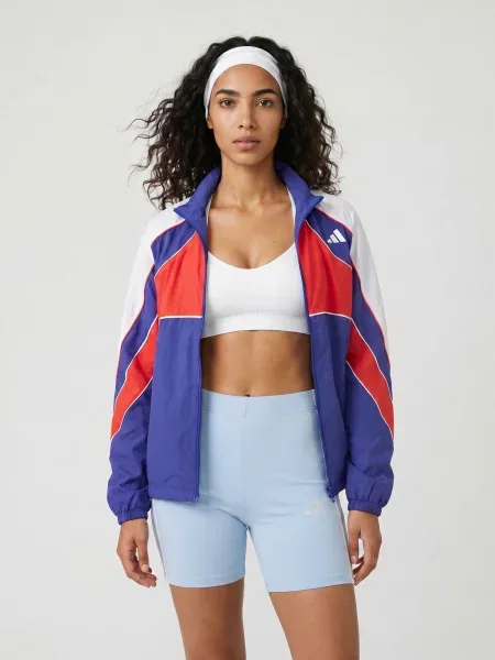 Geacă Adidas alergare gri