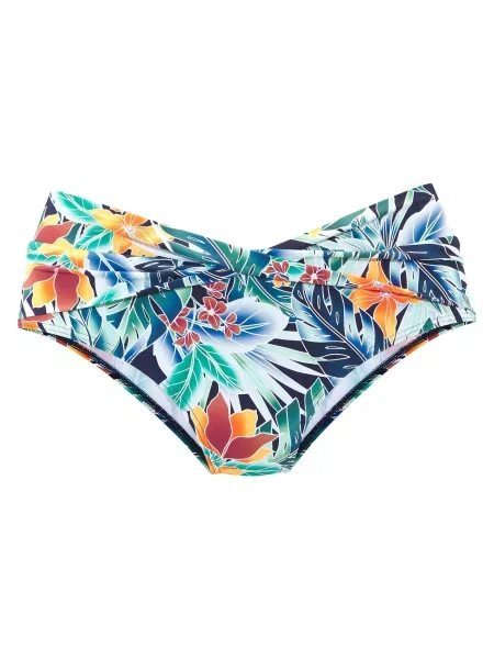 SUNSEEKER Slip costum de baie albastru / albastru pastel / verde roșu