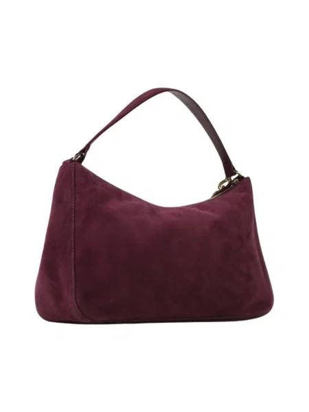 Twinset torebka zamszowa fioletowy