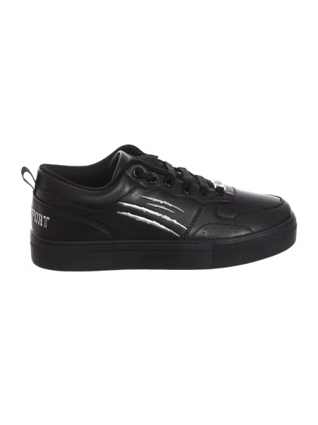 Sneakersy Plein Sport skórzane czarne