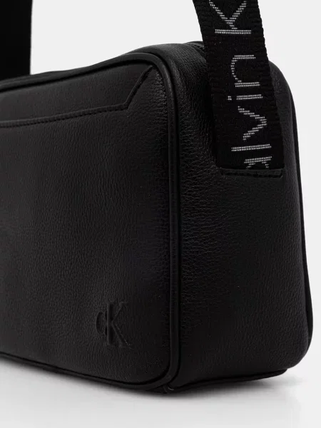 Calvin Klein Válltáska Webbing Strap Camera Bag fekete