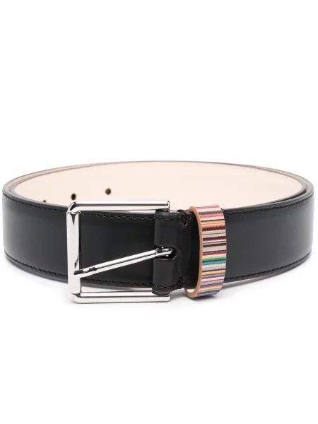 Curea Paul Smith cu dungi negru