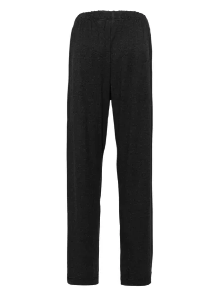 Siuvinėtos kelnės Emporio Armani juoda