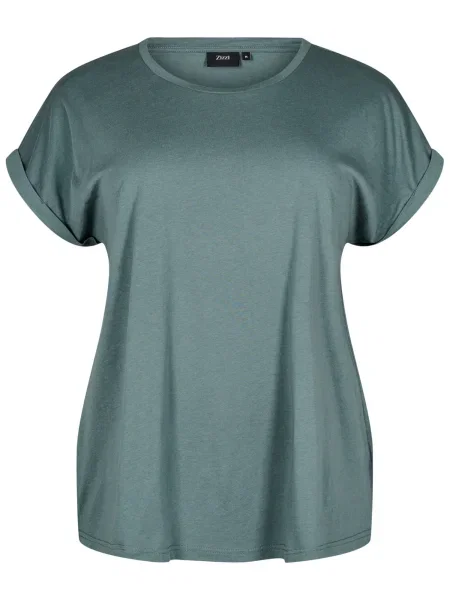 Zizzi Tricou MKatja închis verde