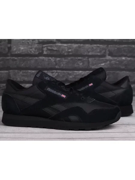 Buty sportowe do chodzenia Reebok CLASSIC LEATHER czarne
