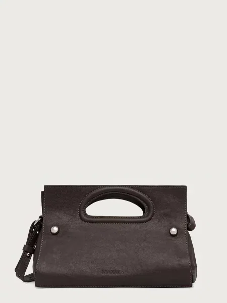 Max&Co. geantă crossbody pentru femei din piele MCLCALDAIA maro
