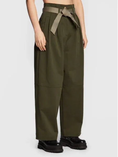 Pinko Pantaloni din Penni verde