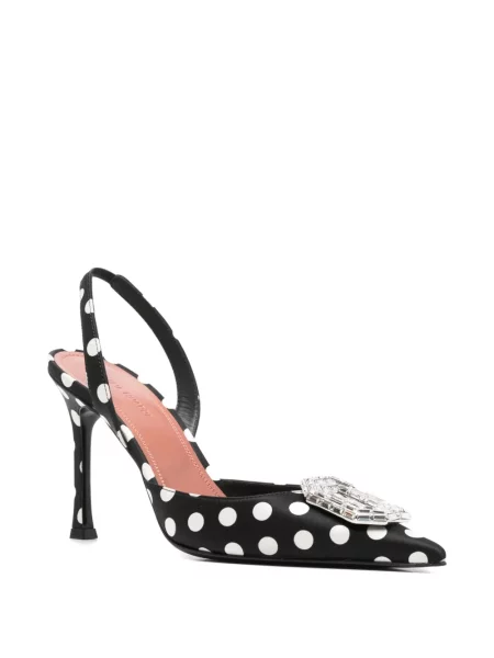 Pantofi cu toc Amina Muaddi negru